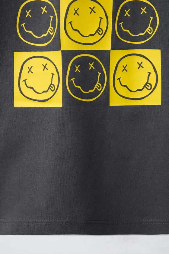 ФУТБОЛКА С ПРИНТОМ NIRVANA ®