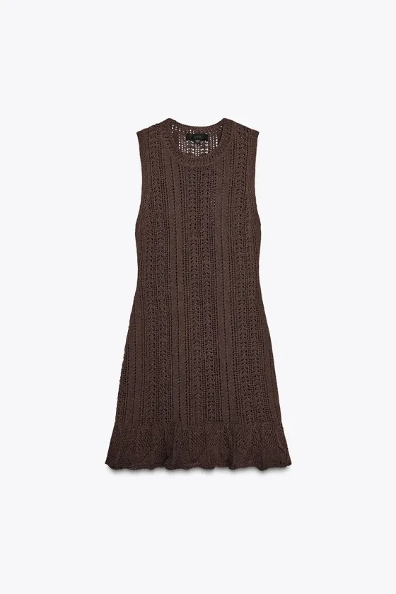 ТРИКОТАЖНОЕ ПЛАТЬЕ МИНИ