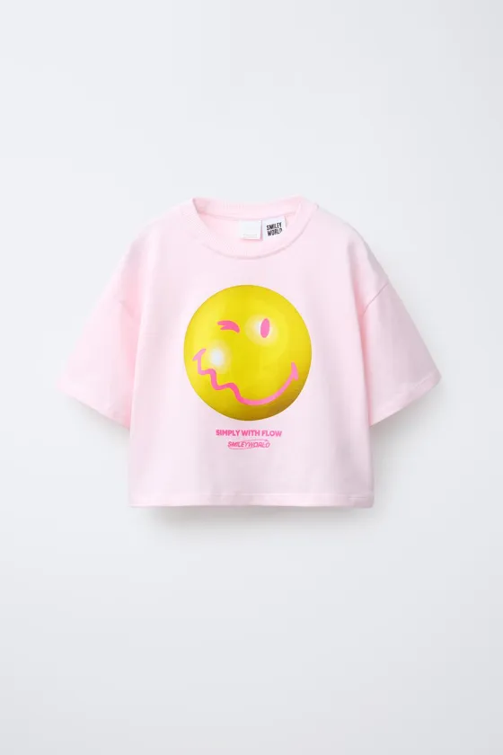 ФУТБОЛКА С ПРИНТОМ SMILEYWORLD ®