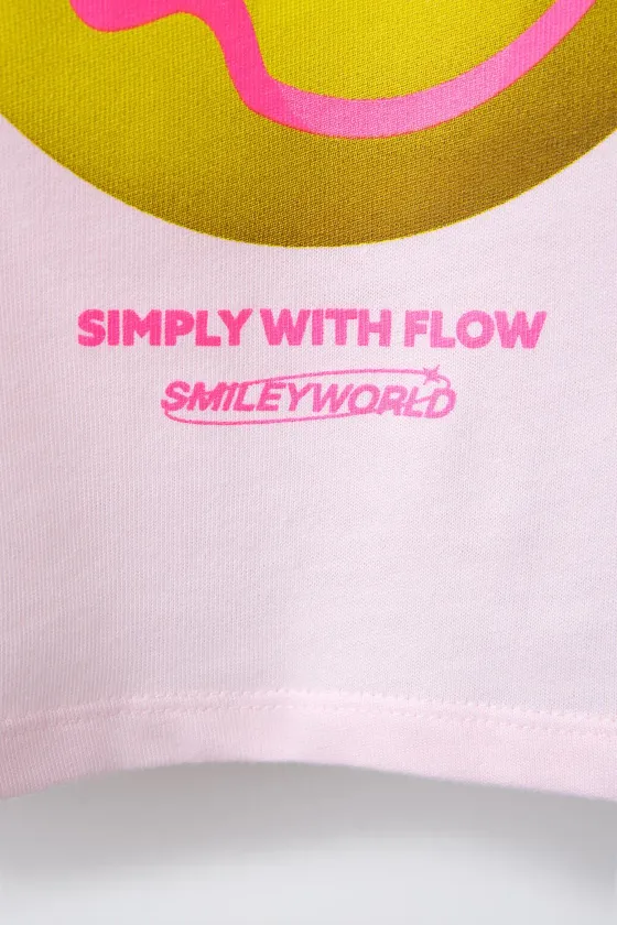 ФУТБОЛКА С ПРИНТОМ SMILEYWORLD ®