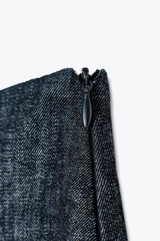 МИНИ-ЮБКА-ШОРТЫ Z1975 С РАЗРЕЗОМ