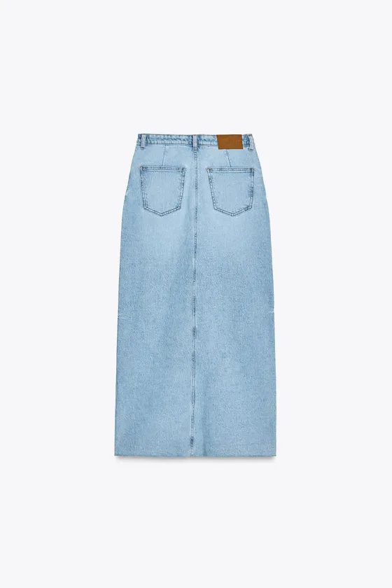 ДЖИНСОВАЯ ЮБКА МИДИ Z1975