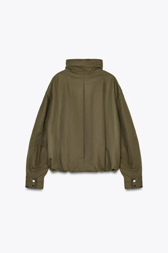 БОМБЕР С ПРЯЖКОЙ — ZW COLLECTION