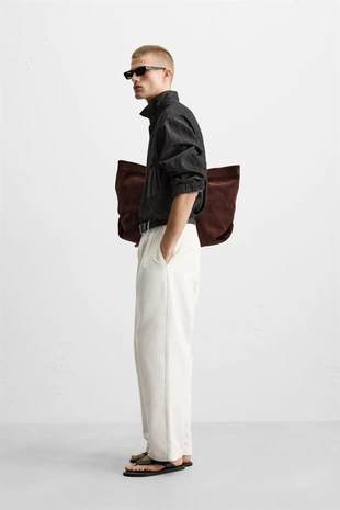 Джинсовая рубашка с карманами- Заказать в России