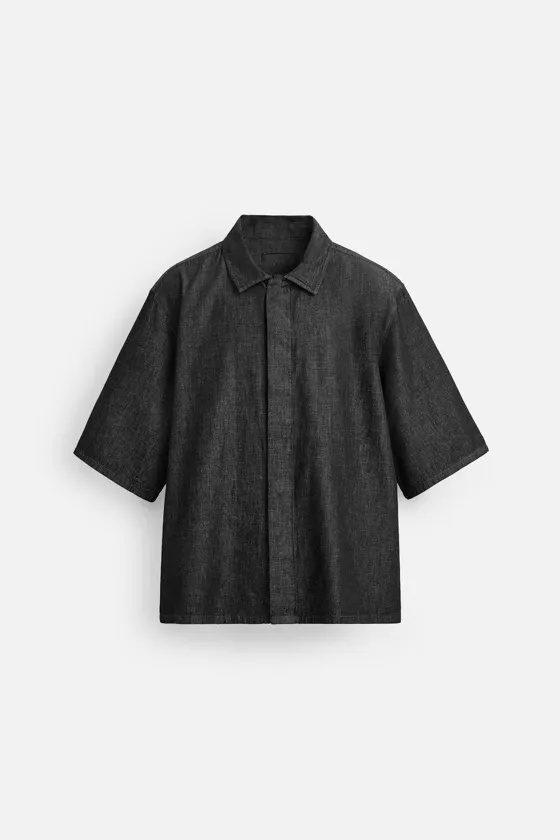 ДЖИНСОВАЯ РУБАШКА RELAXED FIT