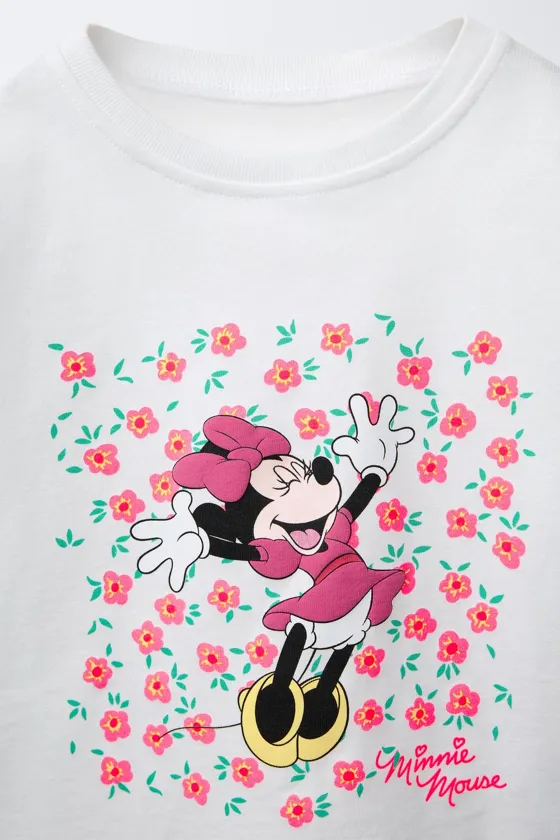 МАЙКА С ЦВЕТОЧНЫМ ПРИНТОМ MINNIE MOUSE © DISNEY