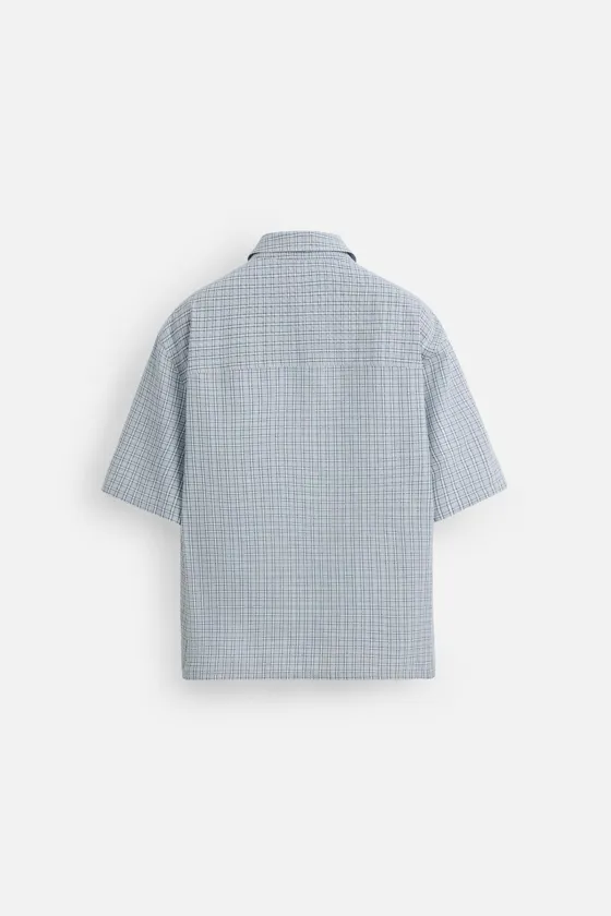 РУБАШКА RELAXED FIT В КЛЕТКУ