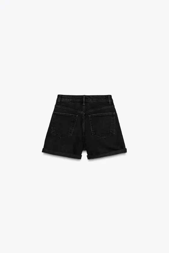 ШОРТЫ TRF MOM FIT С ВЫСОКОЙ ПОСАДКОЙ