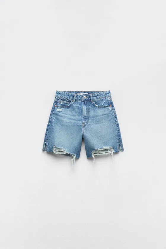 ДЖИНСОВЫЕ ШОРТЫ Z1975 STRAIGHT HIGH WAIST
