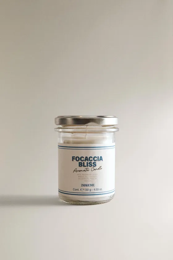 130 г ароматической свечи focaccia bliss