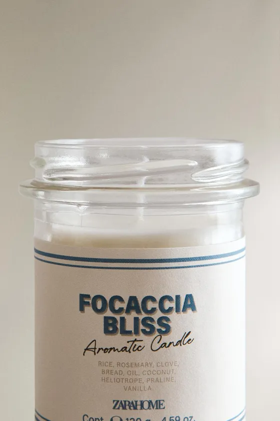 130 г ароматической свечи focaccia bliss