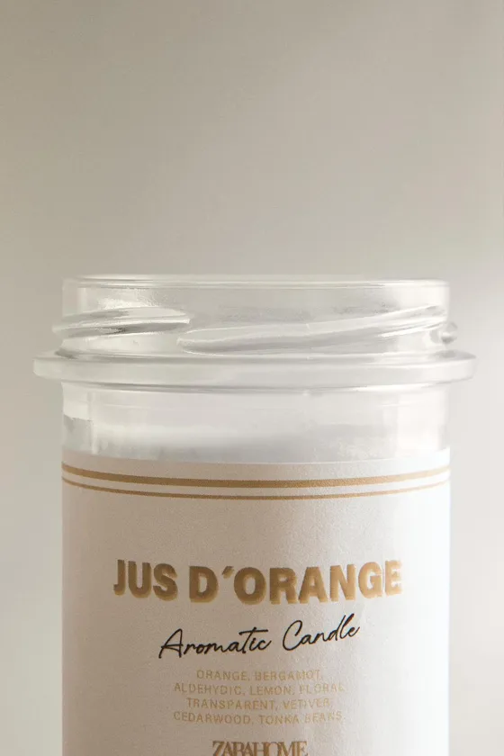 (130 g) jus dorange scented candle