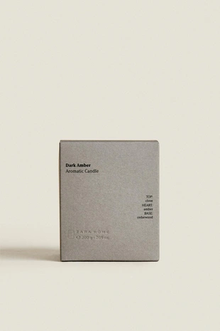 (200 G) свеча с ароматом темного янтаря- Заказать в России