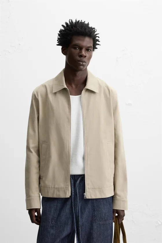 КУРТКА REGULAR FIT ИЗ ХЛОПКА