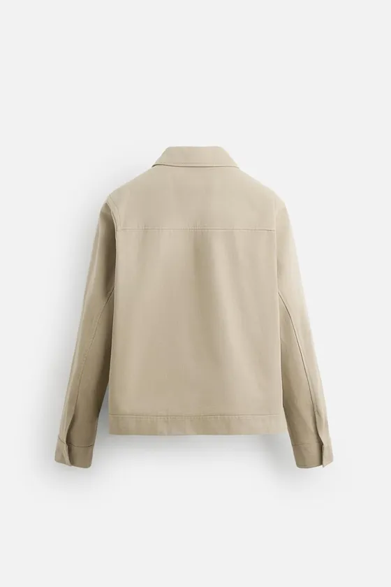 КУРТКА REGULAR FIT ИЗ ХЛОПКА