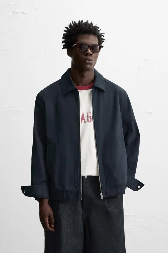 КУРТКА REGULAR FIT ИЗ ХЛОПКА
