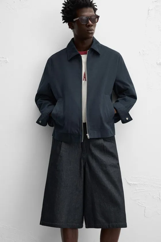 КУРТКА REGULAR FIT ИЗ ХЛОПКА