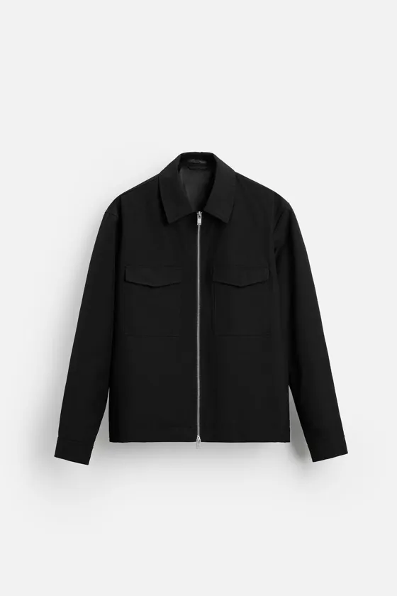 СТЕГАНАЯ КУРТКА-РУБАШКА REGULAR FIT