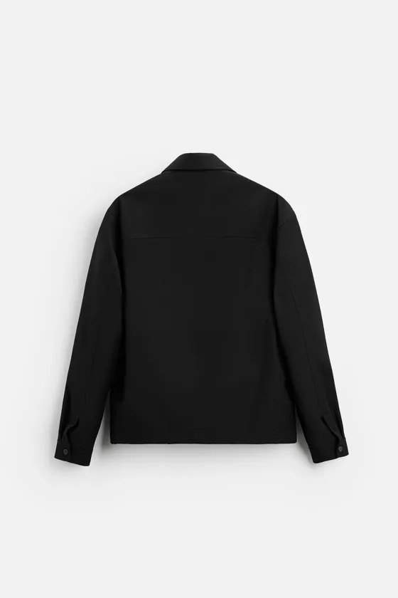 СТЕГАНАЯ КУРТКА-РУБАШКА REGULAR FIT