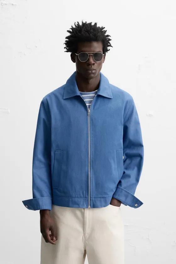 КУРТКА REGULAR FIT ИЗ ХЛОПКА