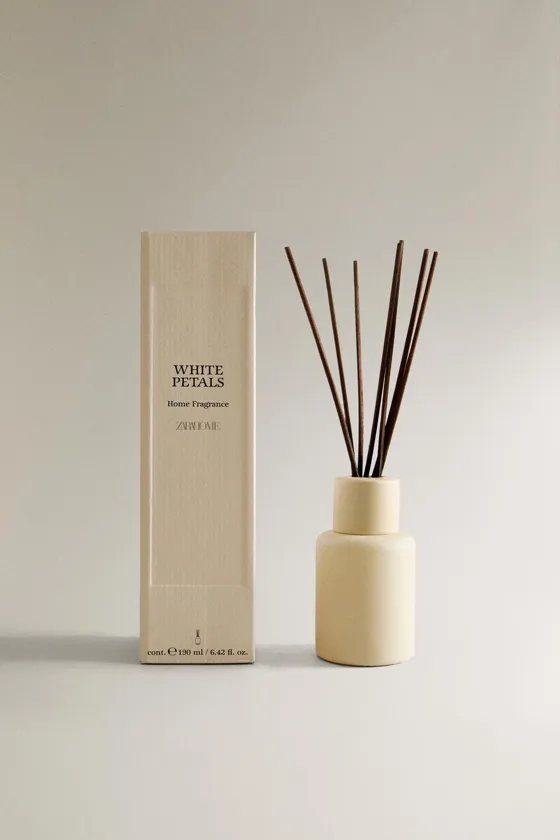 (190 ml) white petals reed diffusers