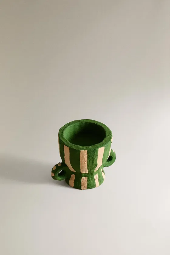 Подсвечник из папье-маше для чайника