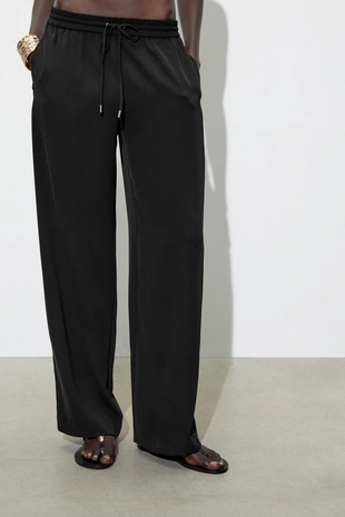 Свободные брюки в пижамном стиле- Заказать в России