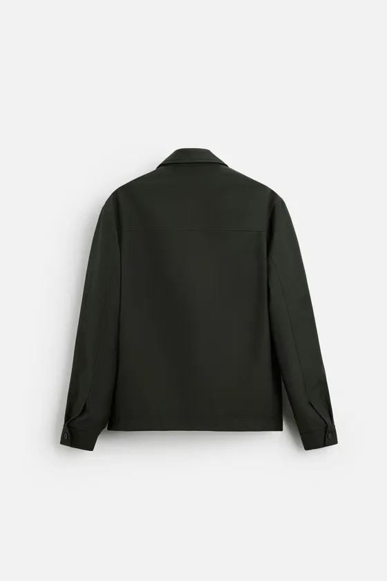 СТЕГАНАЯ КУРТКА-РУБАШКА REGULAR FIT