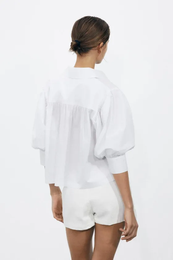 РУБАШКА ИЗ ПОПЛИНА — ZW COLLECTION