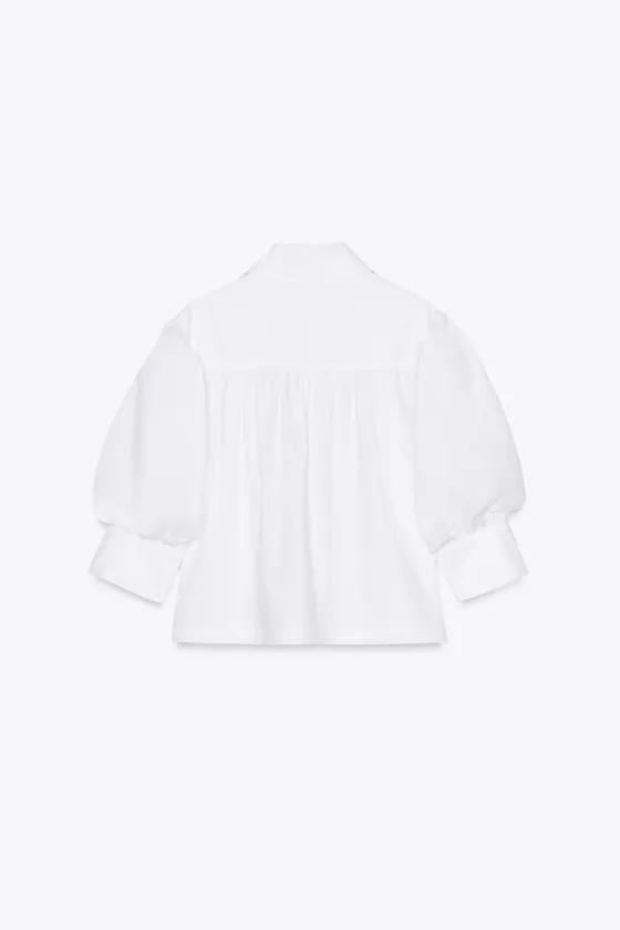 РУБАШКА ИЗ ПОПЛИНА — ZW COLLECTION