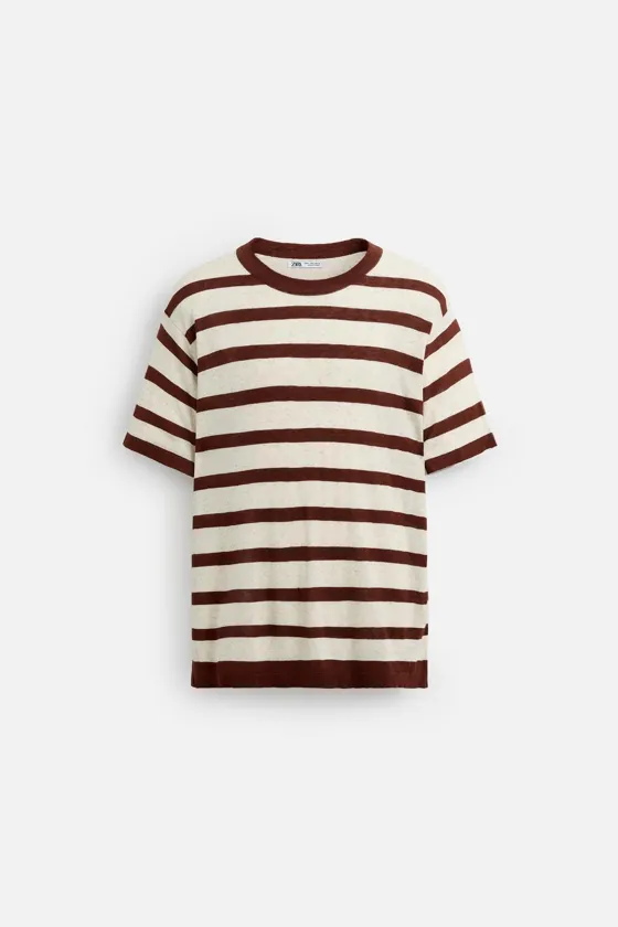 ФУТБОЛКА JACQUARD В ПОЛОСКУ