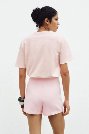 Футболка с цветочным принтом- Заказать в России