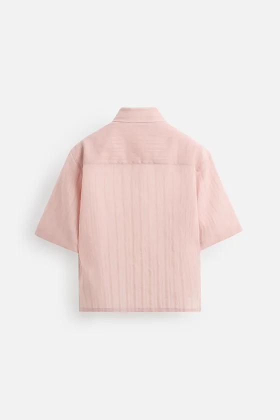 РУБАШКА JACQUARD В ПОЛОСКУ