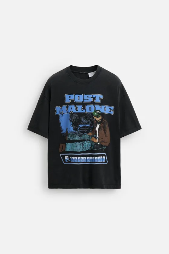 ФУТБОЛКА С ПРИНТОМ POST MALONE ™