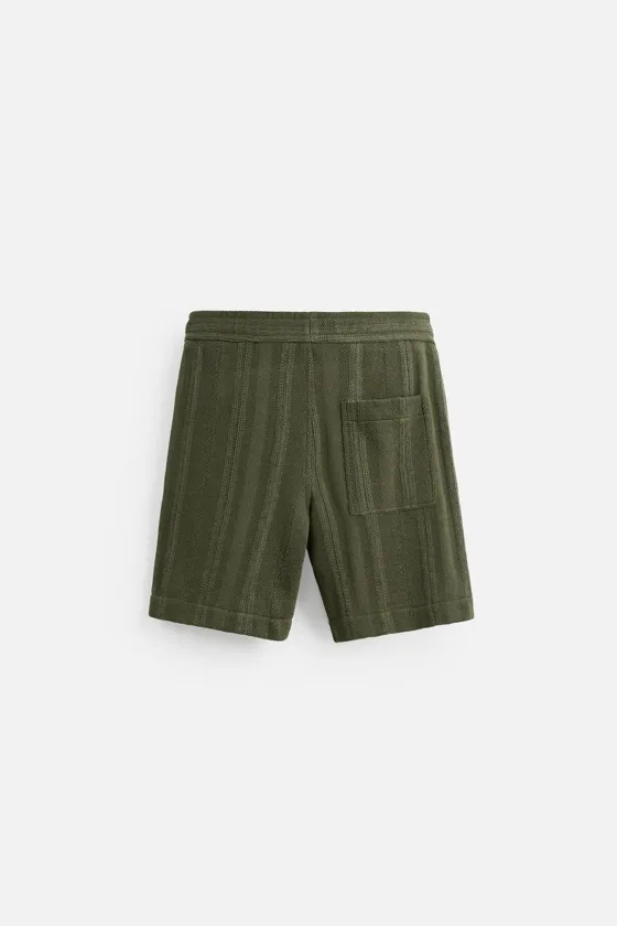 ШОРТЫ JACQUARD В ПОЛОСКУ