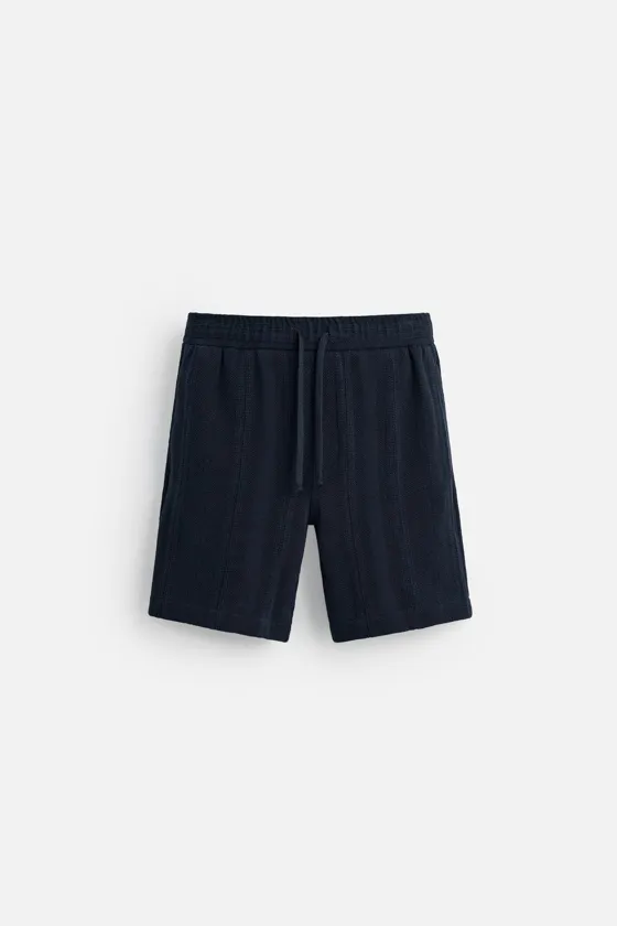 ШОРТЫ JACQUARD В ПОЛОСКУ