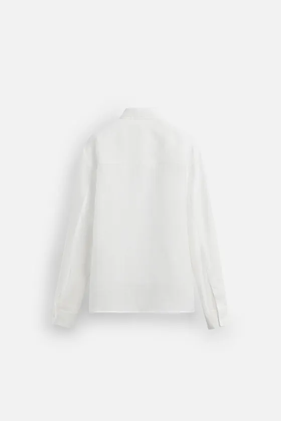 РУБАШКА REGULAR-FIT ИЗ РЕЛЬЕФНОЙ ТКАНИ