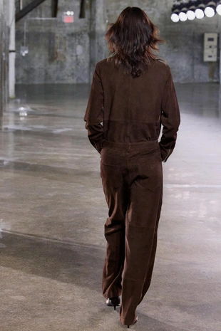 Куртка-рубашка из 100% замши — ZW COLLECTION, LIMITED EDITION- Заказать в России