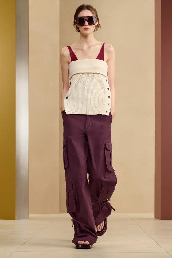 Топ из тонкого трикотажа