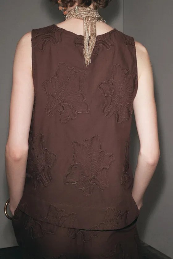 ТОП С ВЫШИВКОЙ — ZW COLLECTION