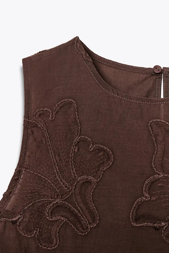 ТОП С ВЫШИВКОЙ — ZW COLLECTION