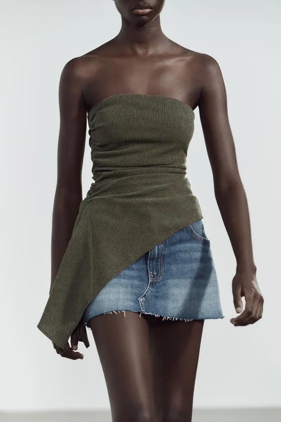 ТОП БАНДО ИЗ РЕЛЬЕФНОЙ ТКАНИ