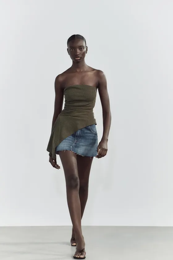 ТОП БАНДО ИЗ РЕЛЬЕФНОЙ ТКАНИ