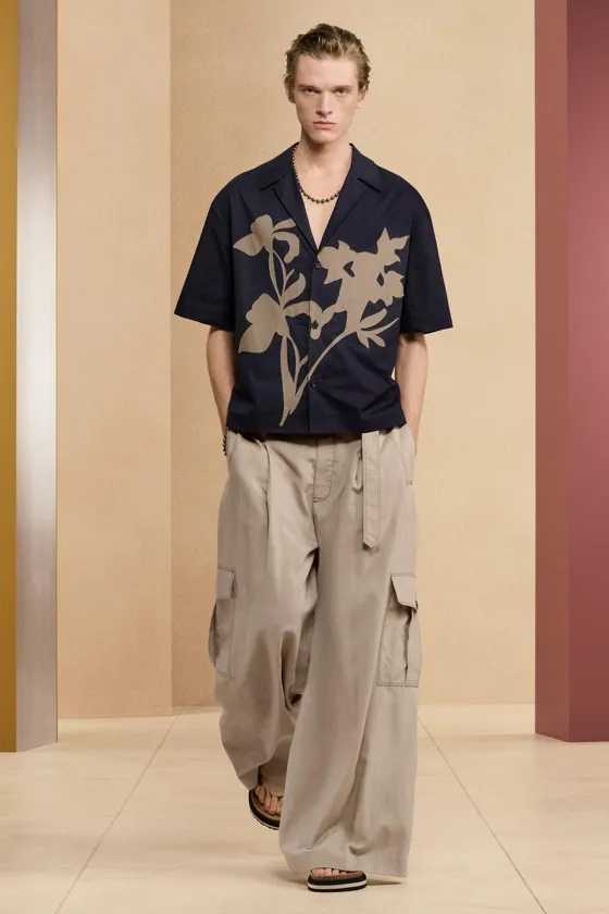 Рубашка boxy fit 14