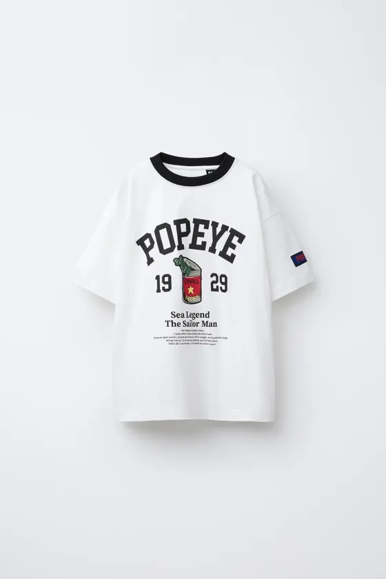 ФУТБОЛКА С ПРИНТОМ POPEYE ©