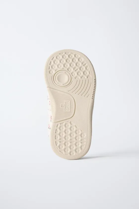 Кеды с цветочным принтом barefoot