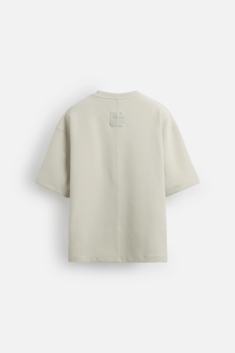 Толстовка свободного кроя из технического хлопка