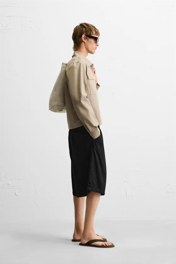 КУРТКА-РУБАШКА REGULAR FIT НА МОЛНИИ