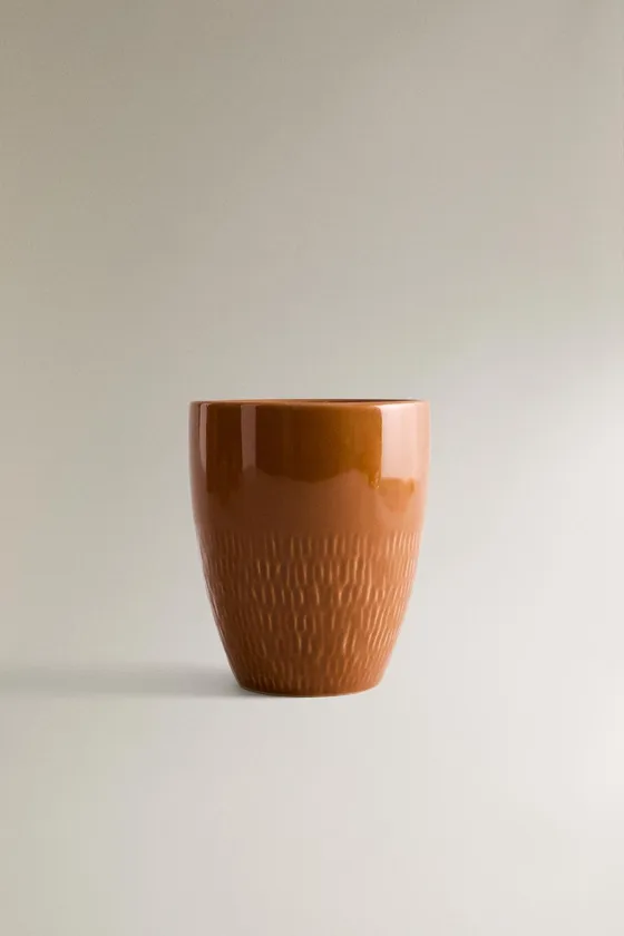 керамическая кружка с карамелью