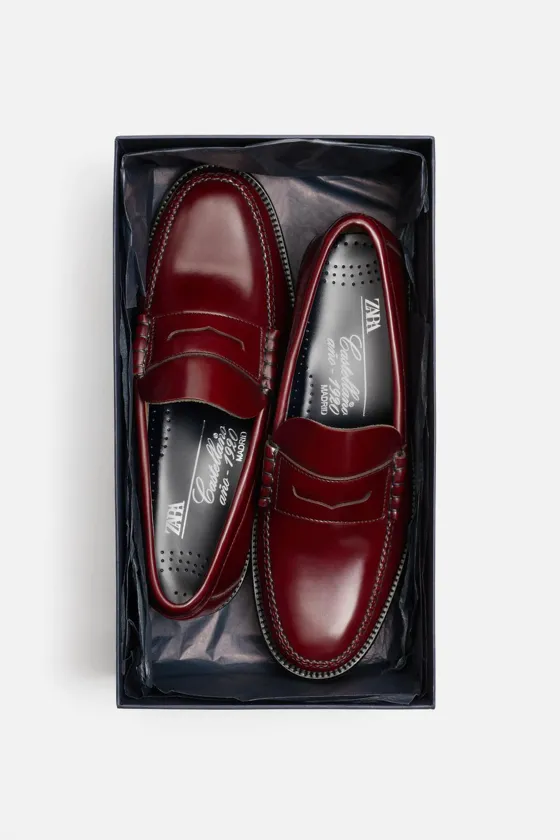 мужские мокасины castellano 1920 x zara